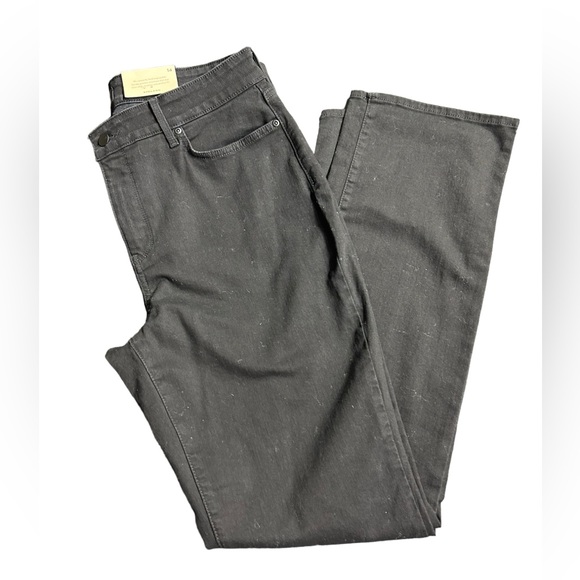 NYDJ womens plus size 14 Marilyn Straight Jeans black jeans NWT - Picture 2 of 6